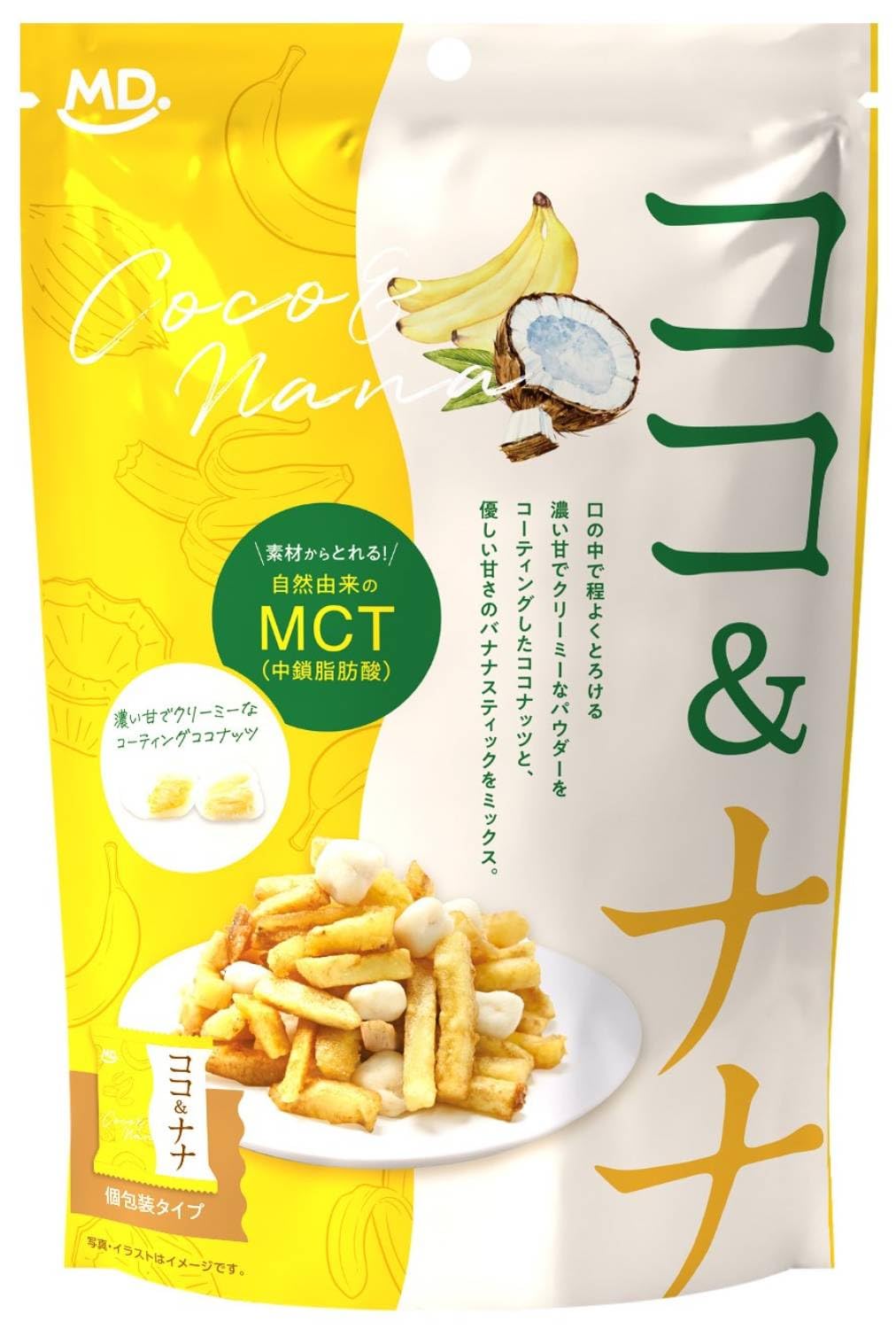 Amazon.co.jp: MD ココ&ナナ 63g×3袋 : 食品・飲料・お酒